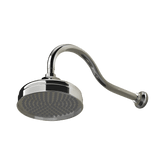 Abey Armando Vicario Provincial Swan Wall Shower and Arm - Chrome